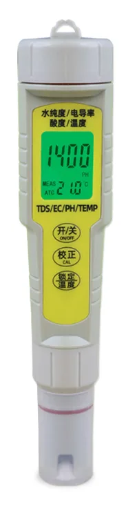 A67 四合一水质检测笔 产品图 A67 四合一水质检测笔 产品图